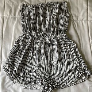 H&M Striped Romper